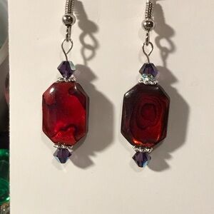 Handmade Abalone Earrings